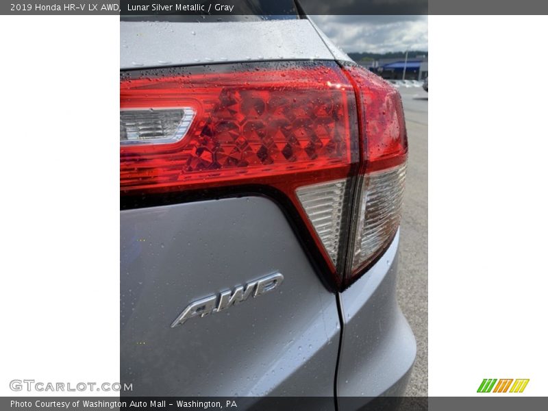 Lunar Silver Metallic / Gray 2019 Honda HR-V LX AWD