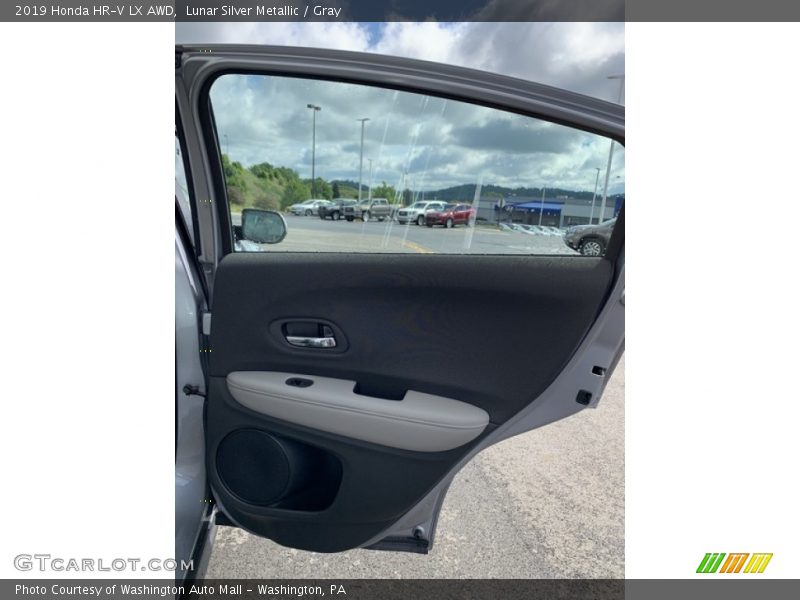 Lunar Silver Metallic / Gray 2019 Honda HR-V LX AWD
