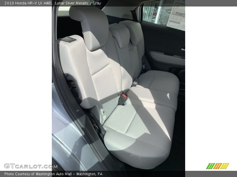 Lunar Silver Metallic / Gray 2019 Honda HR-V LX AWD