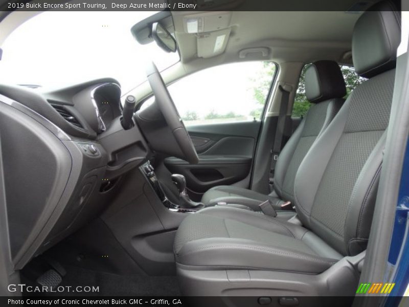 Front Seat of 2019 Encore Sport Touring