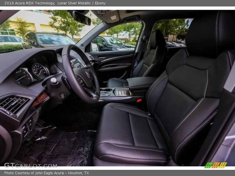 Lunar Silver Metallic / Ebony 2019 Acura MDX Technology