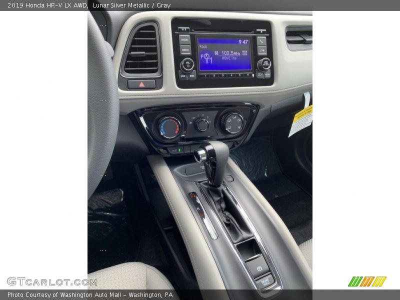 Lunar Silver Metallic / Gray 2019 Honda HR-V LX AWD