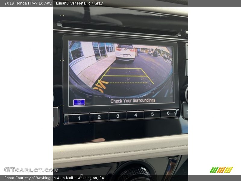 Lunar Silver Metallic / Gray 2019 Honda HR-V LX AWD