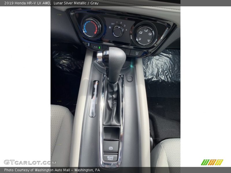 Lunar Silver Metallic / Gray 2019 Honda HR-V LX AWD