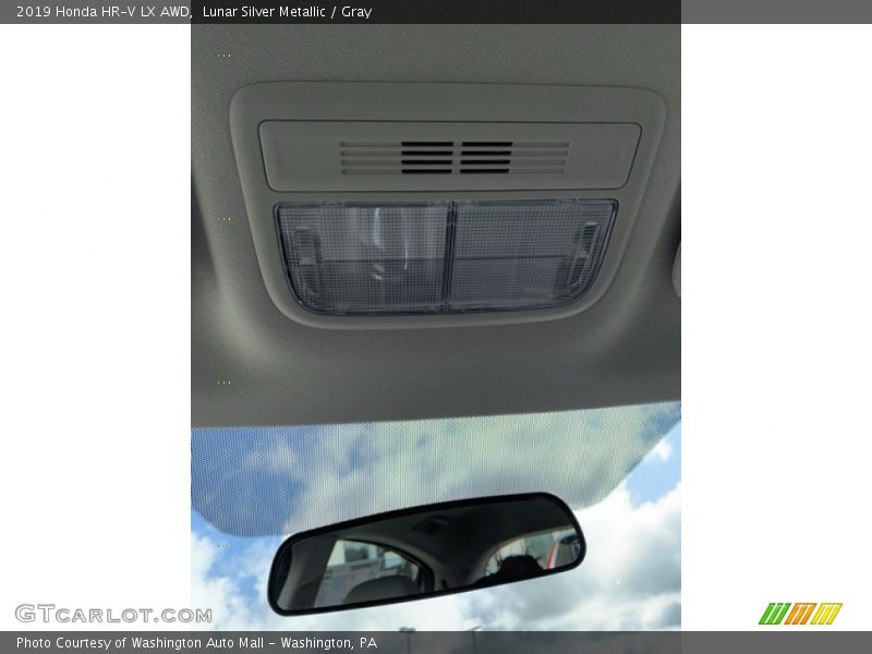 Lunar Silver Metallic / Gray 2019 Honda HR-V LX AWD