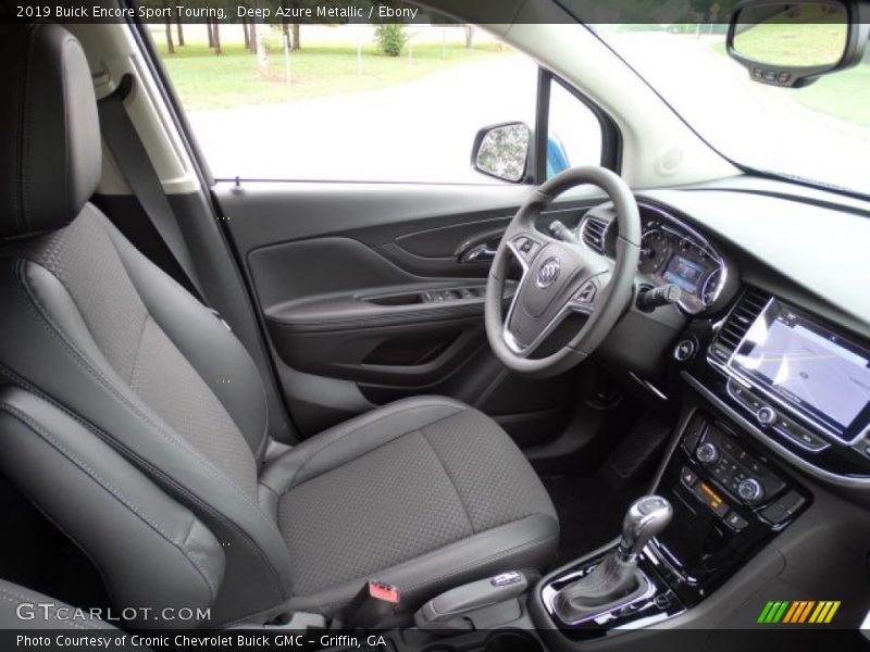 Deep Azure Metallic / Ebony 2019 Buick Encore Sport Touring