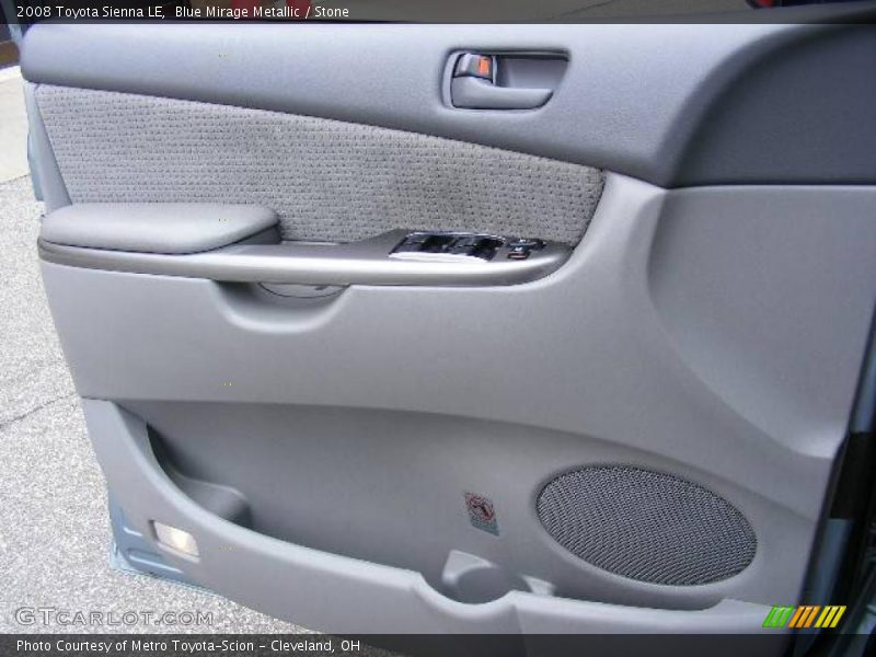 Blue Mirage Metallic / Stone 2008 Toyota Sienna LE
