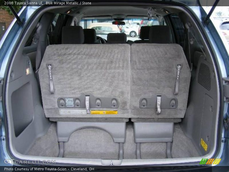 Blue Mirage Metallic / Stone 2008 Toyota Sienna LE