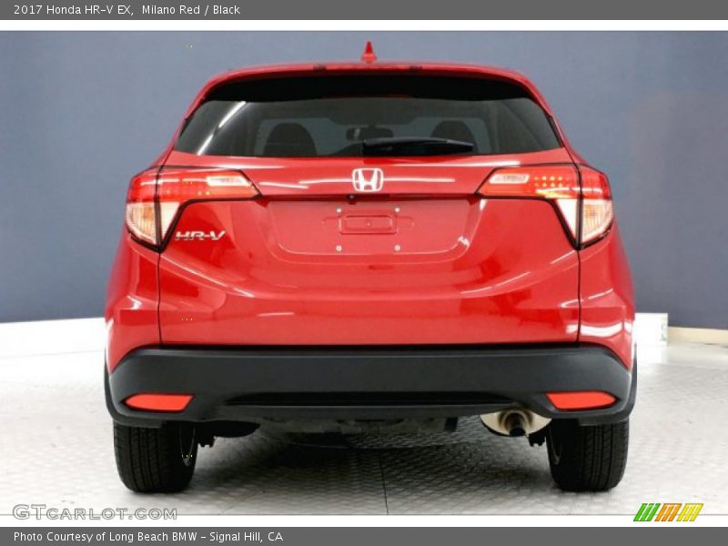 Milano Red / Black 2017 Honda HR-V EX