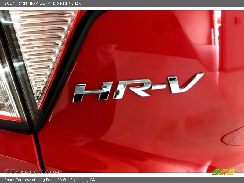 Milano Red / Black 2017 Honda HR-V EX