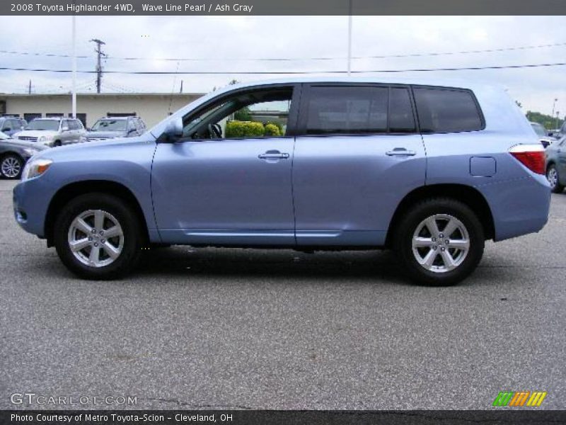 Wave Line Pearl / Ash Gray 2008 Toyota Highlander 4WD