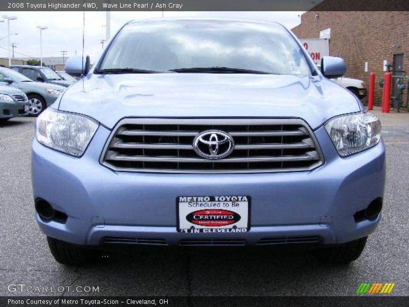 Wave Line Pearl / Ash Gray 2008 Toyota Highlander 4WD