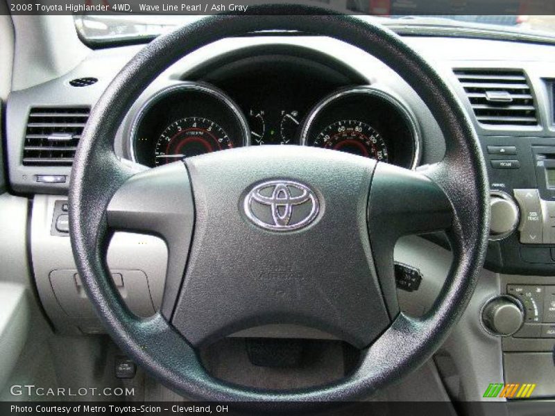 Wave Line Pearl / Ash Gray 2008 Toyota Highlander 4WD