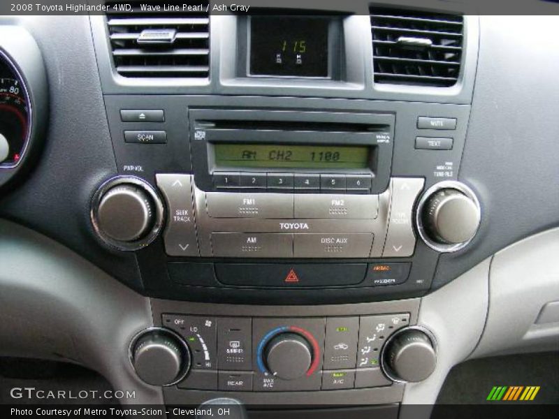 Wave Line Pearl / Ash Gray 2008 Toyota Highlander 4WD