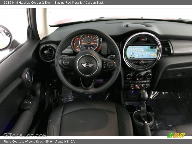 Blazing Red Metallic / Carbon Black 2016 Mini Hardtop Cooper 2 Door