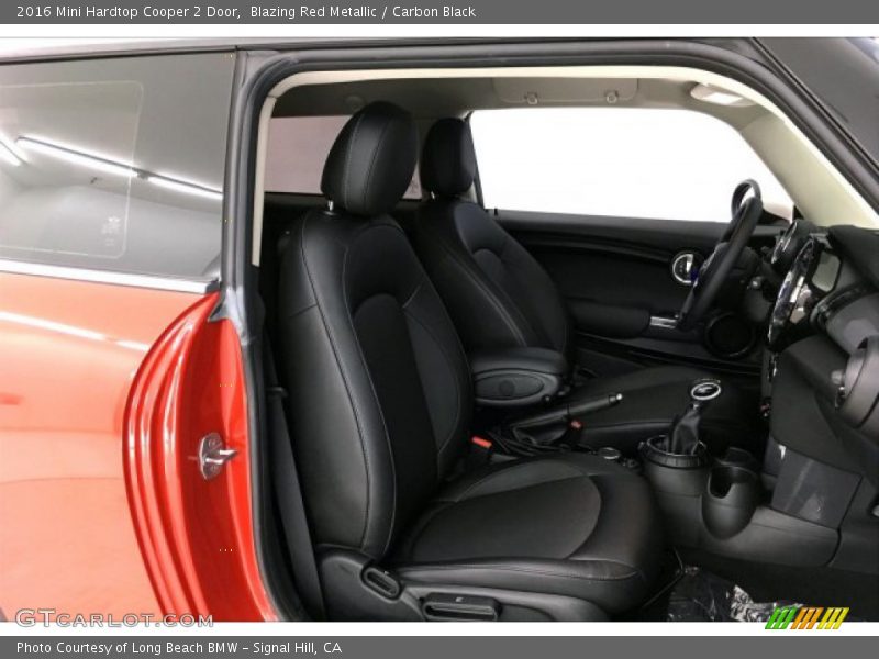 Blazing Red Metallic / Carbon Black 2016 Mini Hardtop Cooper 2 Door