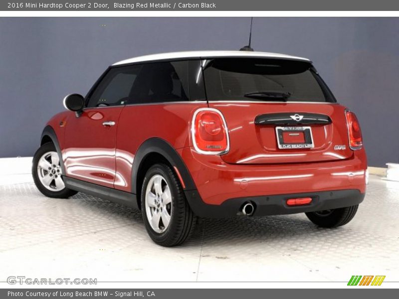 Blazing Red Metallic / Carbon Black 2016 Mini Hardtop Cooper 2 Door