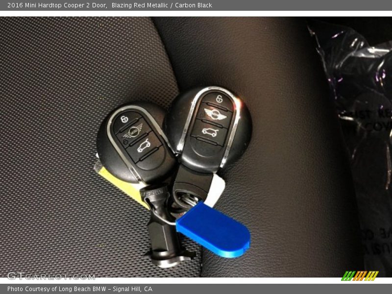 Blazing Red Metallic / Carbon Black 2016 Mini Hardtop Cooper 2 Door