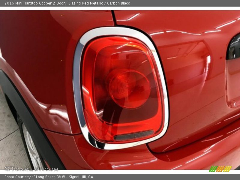 Blazing Red Metallic / Carbon Black 2016 Mini Hardtop Cooper 2 Door