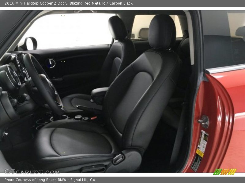 Blazing Red Metallic / Carbon Black 2016 Mini Hardtop Cooper 2 Door