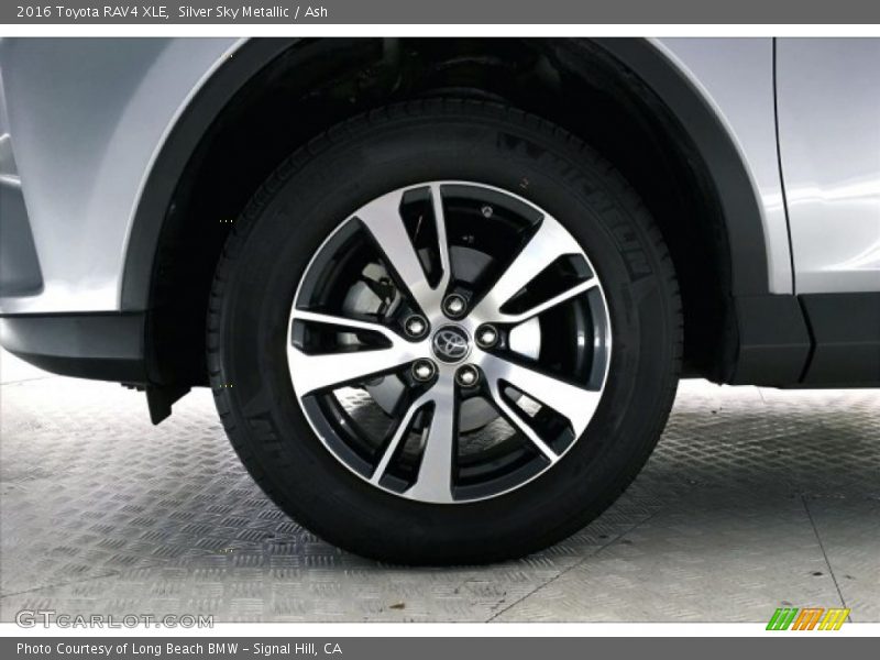 Silver Sky Metallic / Ash 2016 Toyota RAV4 XLE