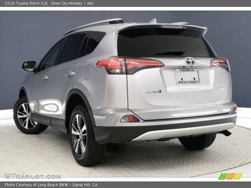 Silver Sky Metallic / Ash 2016 Toyota RAV4 XLE