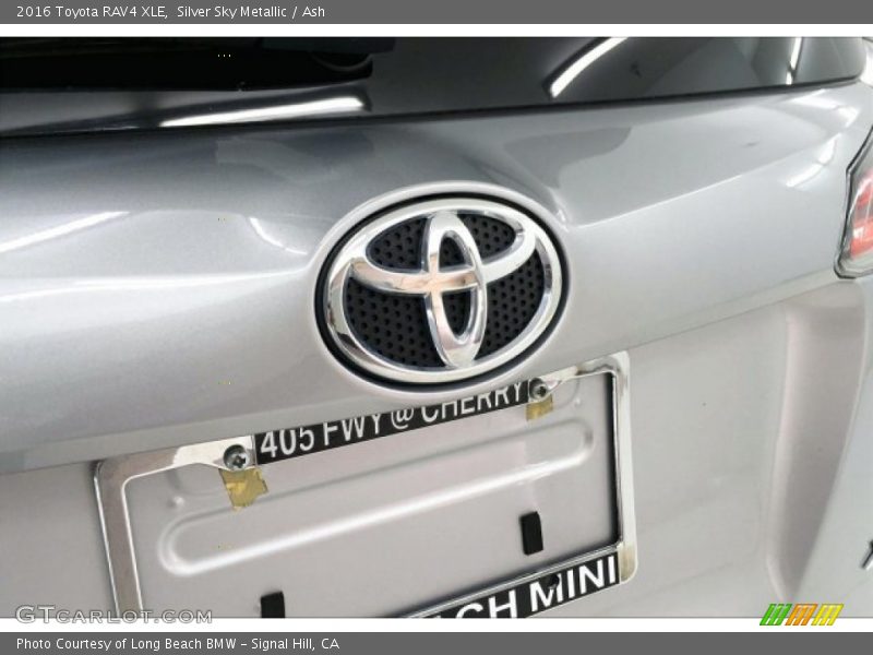Silver Sky Metallic / Ash 2016 Toyota RAV4 XLE