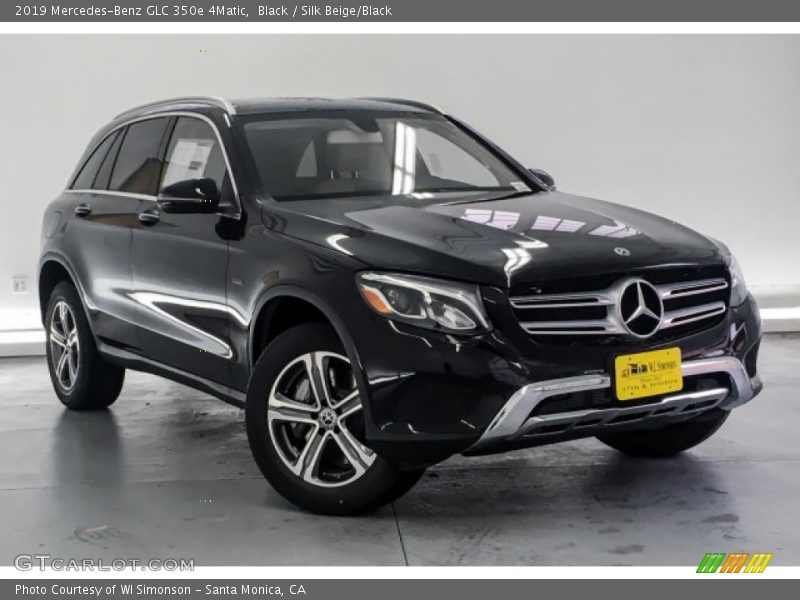 Black / Silk Beige/Black 2019 Mercedes-Benz GLC 350e 4Matic