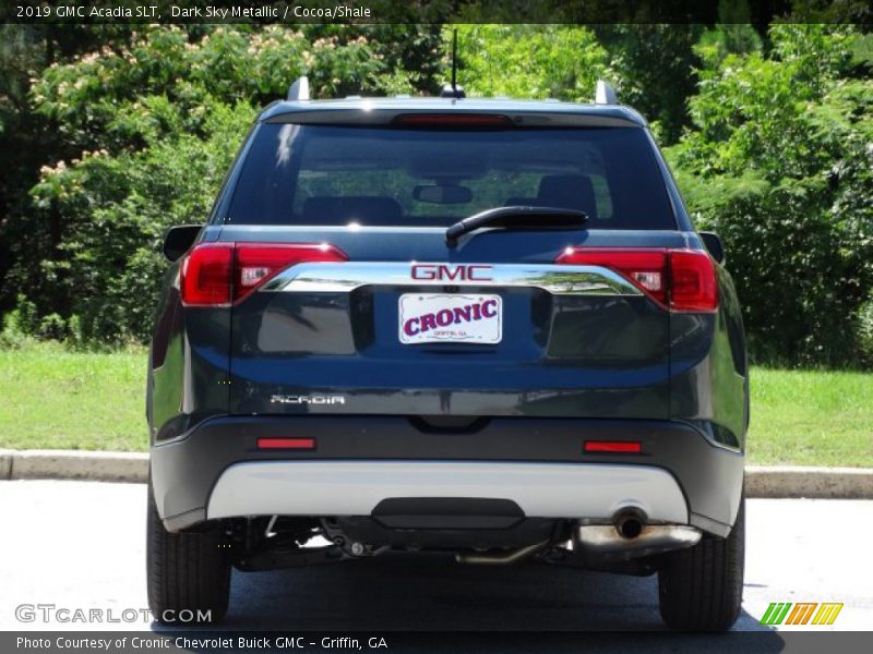 Dark Sky Metallic / Cocoa/Shale 2019 GMC Acadia SLT