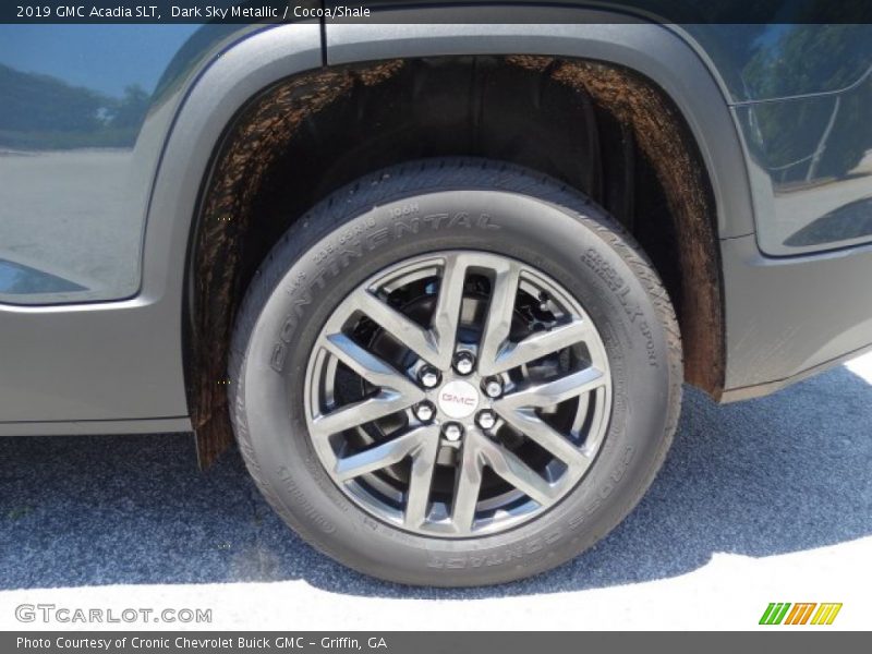 Dark Sky Metallic / Cocoa/Shale 2019 GMC Acadia SLT