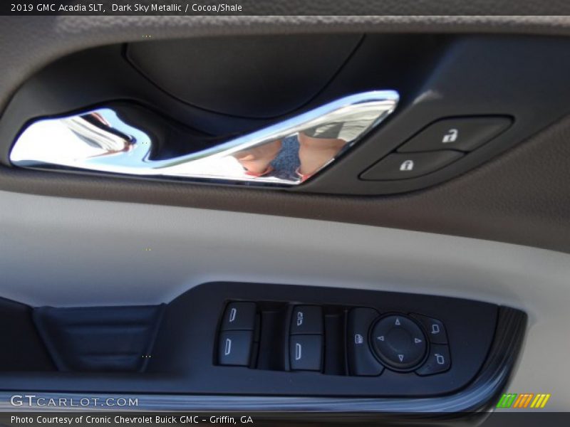 Dark Sky Metallic / Cocoa/Shale 2019 GMC Acadia SLT