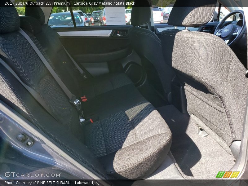 Carbide Gray Metallic / Slate Black 2017 Subaru Outback 2.5i Premium