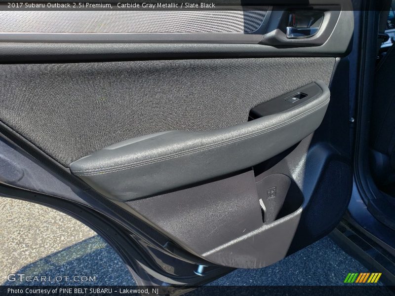 Carbide Gray Metallic / Slate Black 2017 Subaru Outback 2.5i Premium