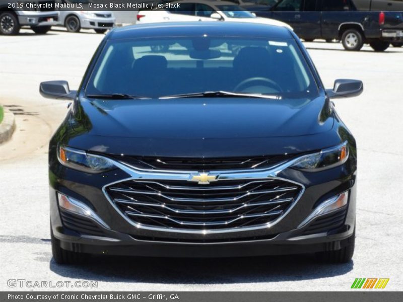 Mosaic Black Metallic / Jet Black 2019 Chevrolet Malibu LS