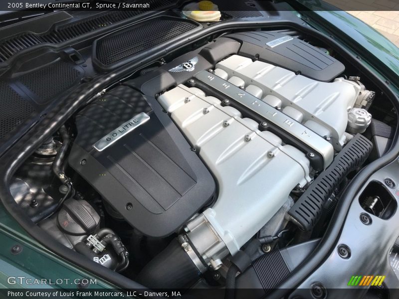  2005 Continental GT  Engine - 6.0L Twin-Turbocharged DOHC 48V VVT W12