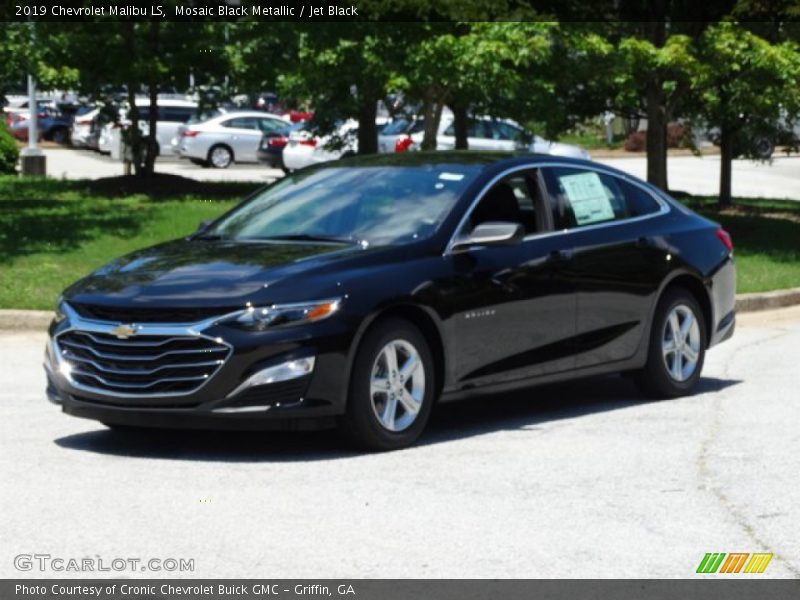 Mosaic Black Metallic / Jet Black 2019 Chevrolet Malibu LS