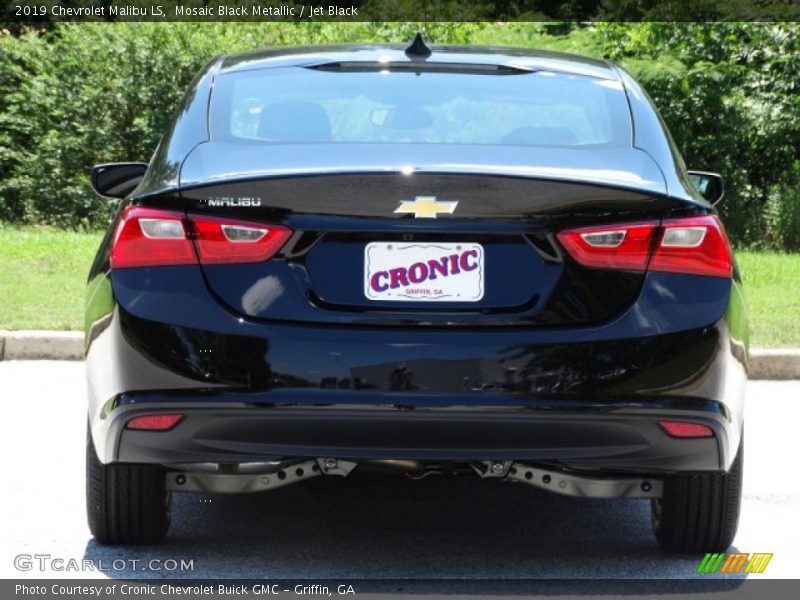 Mosaic Black Metallic / Jet Black 2019 Chevrolet Malibu LS