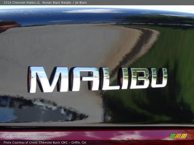 Mosaic Black Metallic / Jet Black 2019 Chevrolet Malibu LS