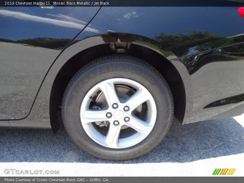 Mosaic Black Metallic / Jet Black 2019 Chevrolet Malibu LS