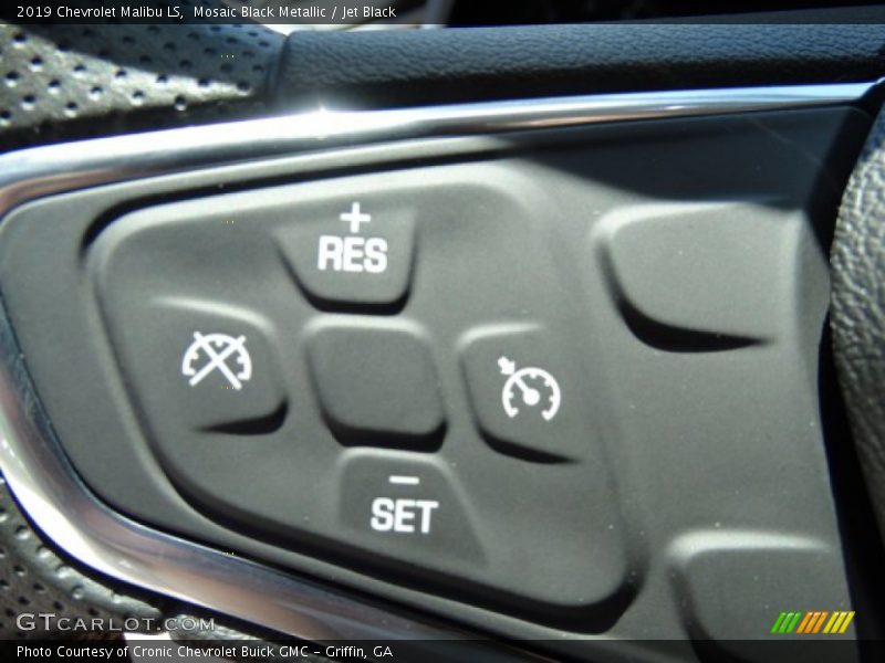 Mosaic Black Metallic / Jet Black 2019 Chevrolet Malibu LS