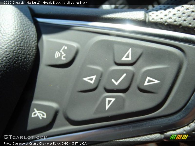 Mosaic Black Metallic / Jet Black 2019 Chevrolet Malibu LS