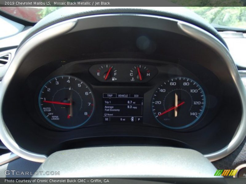Mosaic Black Metallic / Jet Black 2019 Chevrolet Malibu LS