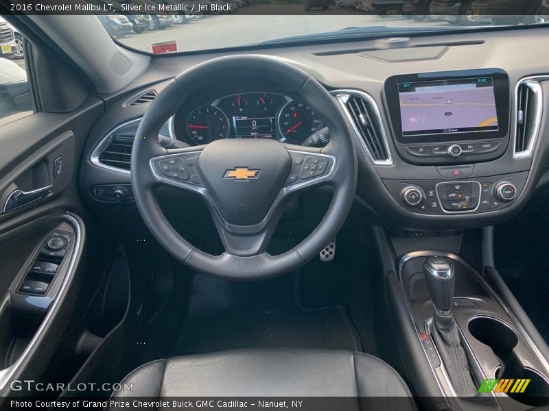 Silver Ice Metallic / Jet Black 2016 Chevrolet Malibu LT