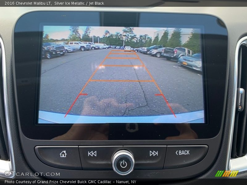 Silver Ice Metallic / Jet Black 2016 Chevrolet Malibu LT