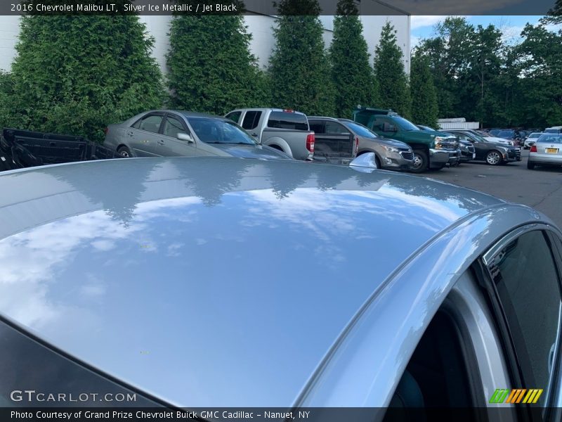 Silver Ice Metallic / Jet Black 2016 Chevrolet Malibu LT