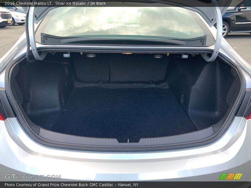 Silver Ice Metallic / Jet Black 2016 Chevrolet Malibu LT