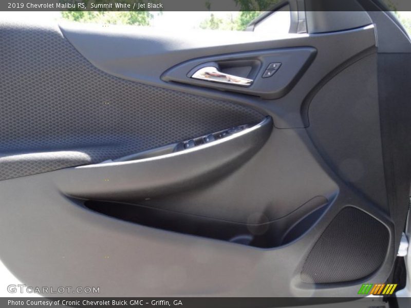 Summit White / Jet Black 2019 Chevrolet Malibu RS