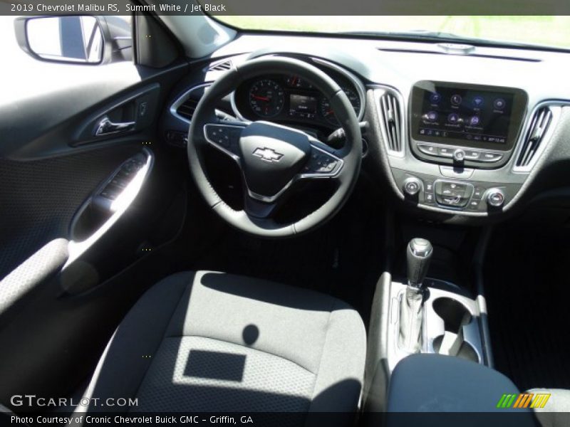 Summit White / Jet Black 2019 Chevrolet Malibu RS