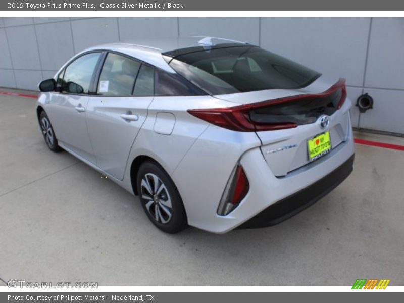 Classic Silver Metallic / Black 2019 Toyota Prius Prime Plus