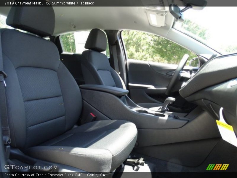 Summit White / Jet Black 2019 Chevrolet Malibu RS